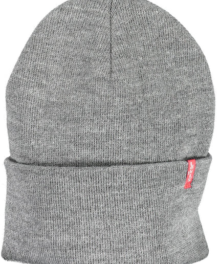 Levi's Gray Acrylic Men Cap