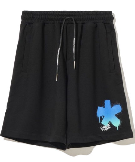 Comme Des Fuckdown Sleek Cotton Bermuda Shorts with Logo Detail