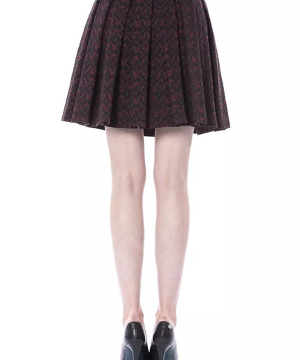 BYBLOS Brown Cotton Women Skirt