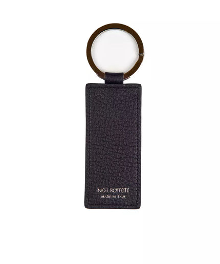 Neil Barrett Blue Leather Men Keychain