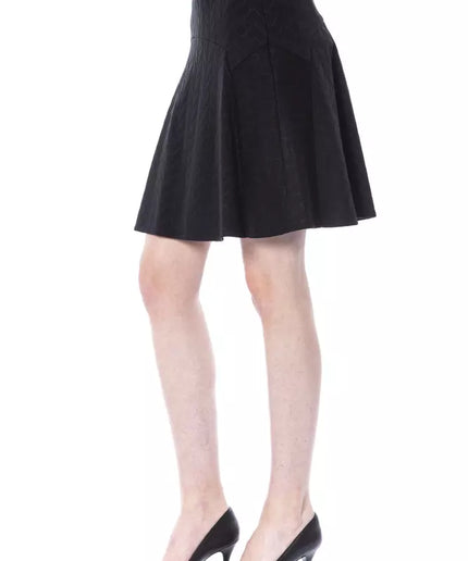 BYBLOS Black Polyester Women Skirt