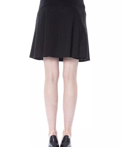 BYBLOS Black Polyester Women Skirt