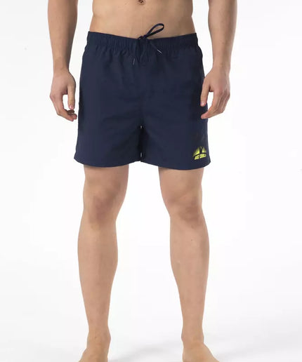 Just Cavalli Blue Nylon Men Swim Short