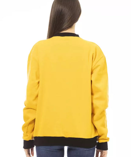 Baldinini Trend Yellow Cotton Women Sweater