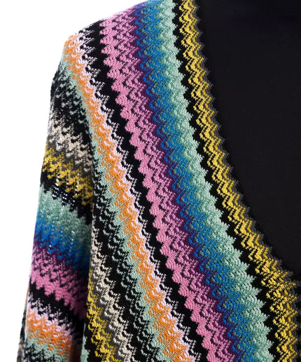 Missoni Multicolor Wool Women Poncho