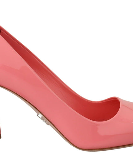 Prada Elegant Square Toe Pink Heels