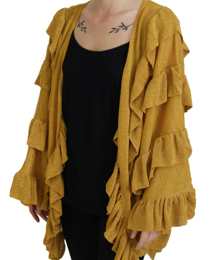 Aniye By Elegant Gold Cardigan Sweater