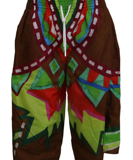 Dsquared² Exclusive Multicolor Printed Swim Shorts