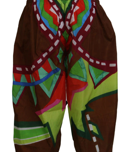 Dsquared² Exclusive Multicolor Printed Swim Shorts