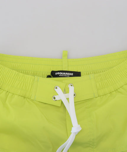 Dsquared² Exquisite Blue Green Swim Shorts Boxer