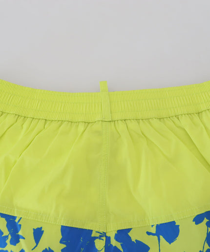 Dsquared² Exquisite Blue Green Swim Shorts Boxer