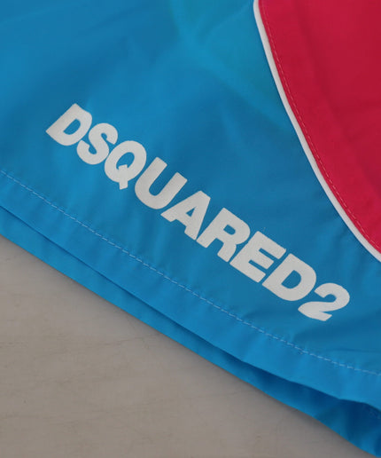 Dsquared² Exclusive Multicolor Swim Shorts Boxer