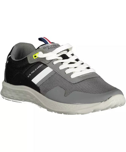 U.S. POLO ASSN. Gray Polyester Men Sneaker