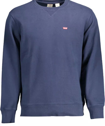 Levi's Blue Cotton Men Sweater