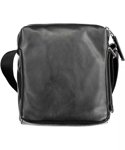 Calvin Klein Black Polyester Men Shoulder Bag