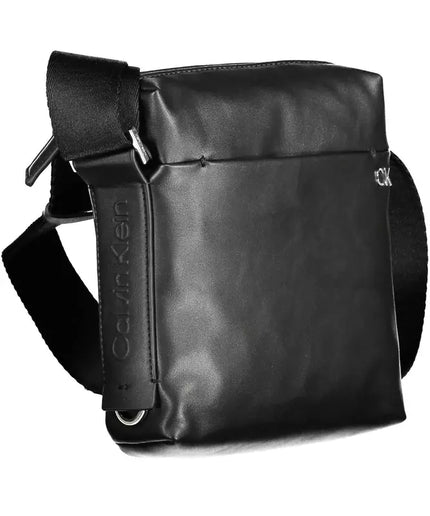 Calvin Klein Black Polyester Men Shoulder Bag