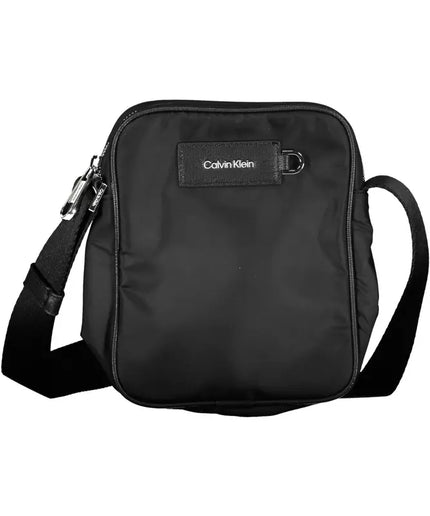 Calvin Klein Black Polyester Men Shoulder Bag