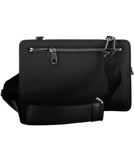 Calvin Klein Black Polyester Men Shoulder Bag