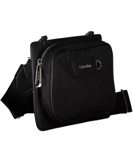 Calvin Klein Black Polyester Men Shoulder Bag