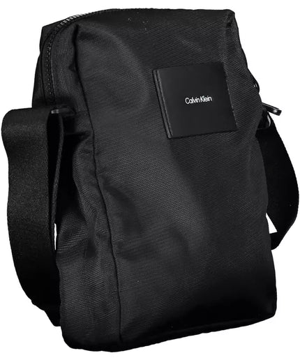 Calvin Klein Black Polyester Men Shoulder Bag