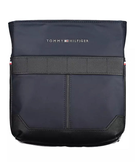 Tommy Hilfiger Blue Polyester Men Shoulder Bag