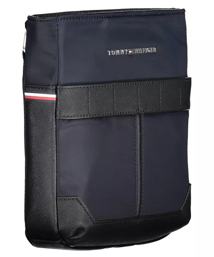 Tommy Hilfiger Blue Polyester Men Shoulder Bag