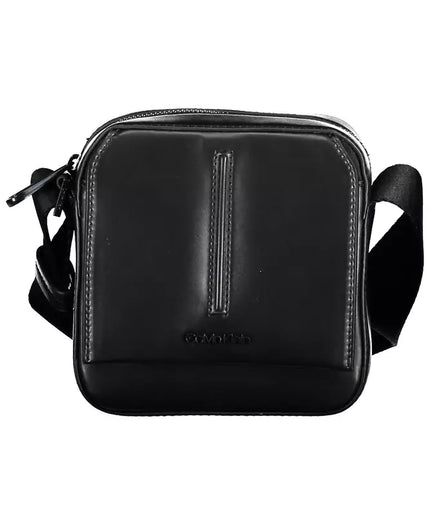 Calvin Klein Black Polyester Men Shoulder Bag