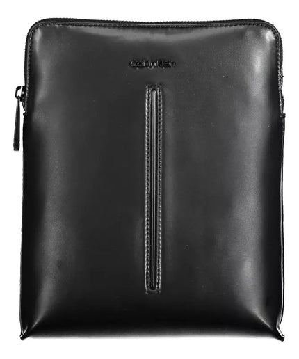 Calvin Klein Black Polyester Men Shoulder Bag