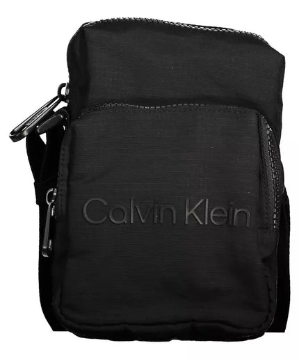 Calvin Klein Black Nylon Men Shoulder Bag