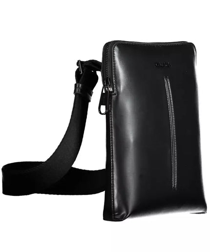 Calvin Klein Black Polyester Men Shoulder Bag