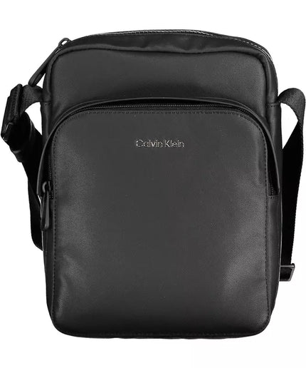 Calvin Klein Black Polyester Men Shoulder Bag