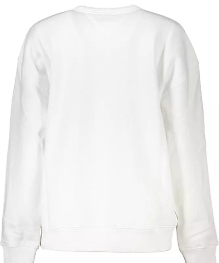 Tommy Hilfiger White Cotton Women Sweater