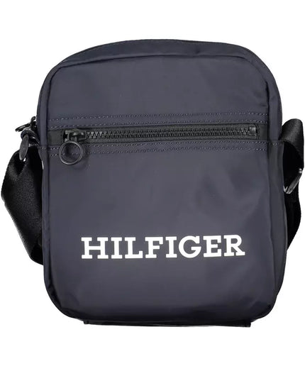 Tommy Hilfiger Blue Polyester Men Shoulder Bag