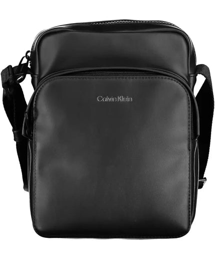 Calvin Klein Black Polyester Men Shoulder Bag