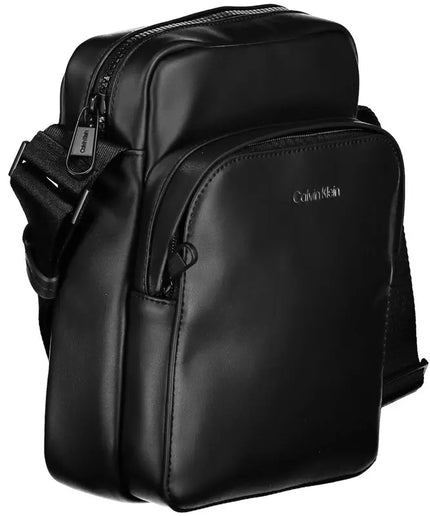 Calvin Klein Black Polyester Men Shoulder Bag