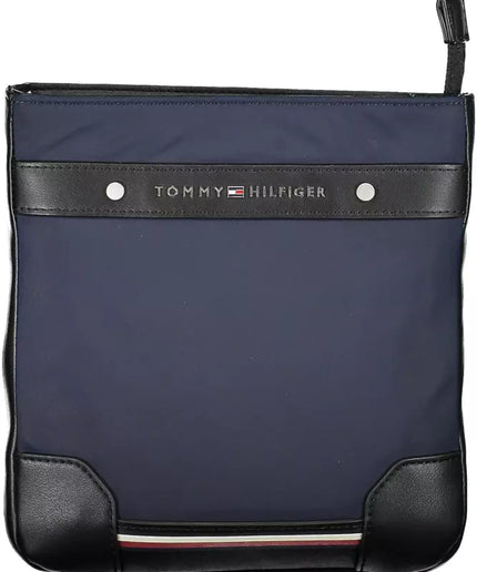 Tommy Hilfiger Blue Polyester Men Shoulder Bag