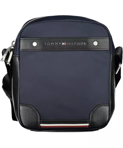 Tommy Hilfiger Blue Polyester Men Shoulder Bag