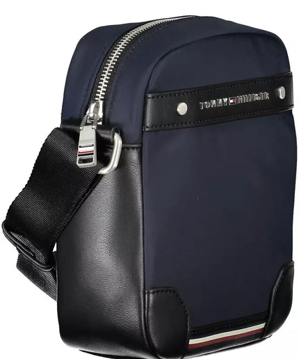 Tommy Hilfiger Blue Polyester Men Shoulder Bag