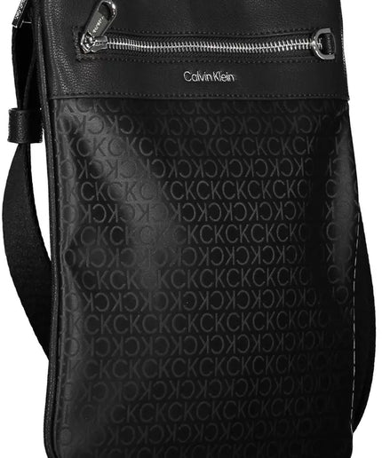 Calvin Klein Black Polyester Men Shoulder Bag