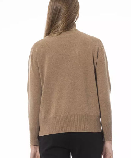 Baldinini Trend Beige Wool Women Sweater