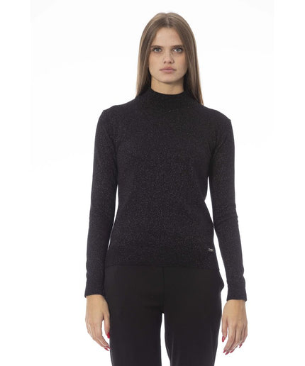 Baldinini Trend Black Cashmere Women Sweater