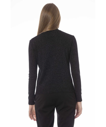 Baldinini Trend Black Cashmere Women Sweater