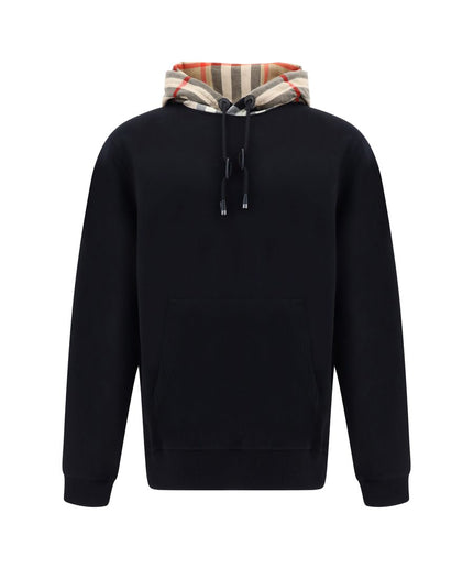 Burberry Elegant Oversize Black Samuel Hoodie