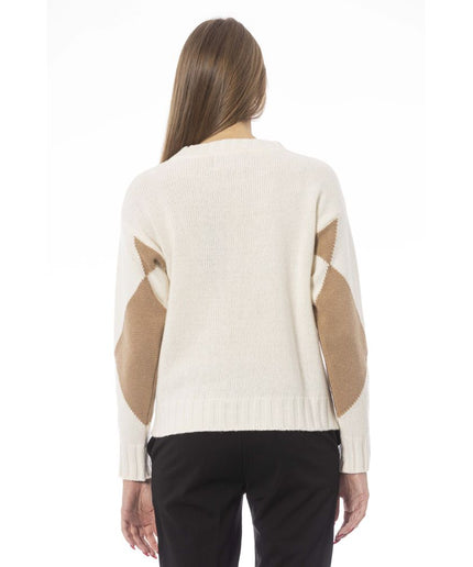 Baldinini Trend Beige Wool Women Sweater