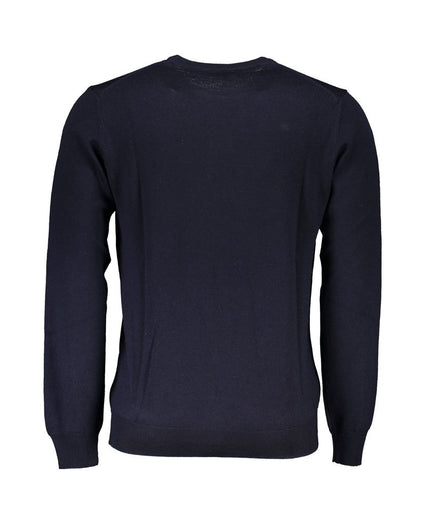 North Sails Blue Fabric Men Sweater