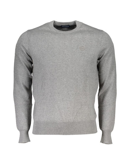 North Sails Gray Polyamide Men Sweater