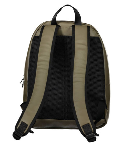 Tommy Hilfiger Green Polyethylene Men Backpack