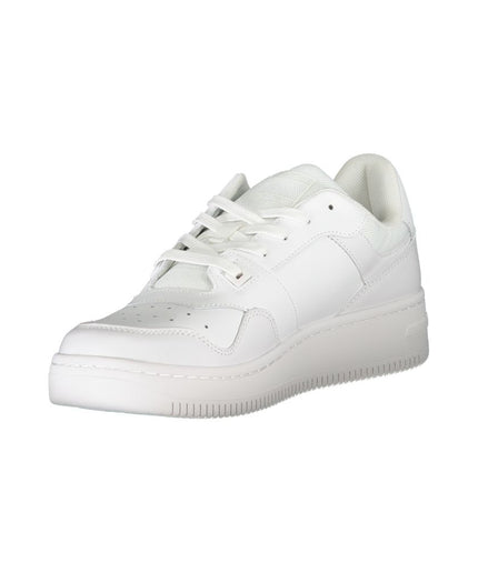 Tommy Hilfiger White Leather Men Sneaker