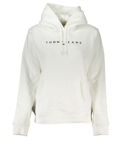 Tommy Hilfiger White Cotton Women Sweatshirt