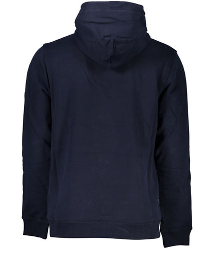 Tommy Hilfiger Chic Blue Hooded Sweatshirt with Logo Detail